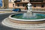 Fountain Kreisverkehr Cadiz, Spanien.