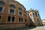 Architektur Teatro Falla, Cádiz, Spanien.