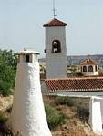 Guadix, Cuevas Kamin, Spanien.