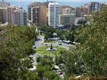 Plaza Torrijos, Malaga, Spanien.