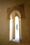Schönheit Militärarchitektur des Zeitraums Taifa, Alcazaba, Malaga, Spanien.