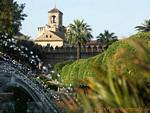 Alcazar Córdoba, zu werfen in die andere Richtung, Spanien.