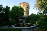 Brunnen im Turm, Alcazar Cordoba, Spanien.