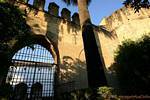 Remparts Alcázar de los Reyes Cristianos, Cordoba, Spanien.