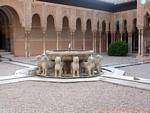 Patio de los Leones, Alhambra, Granada, Spanien.