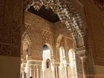 Der Gerichtshof der Vorraum, Alhambra, Granada, Spanien.