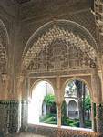Mirador Daraxa, Alhambra Granada, Spanien.