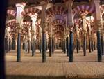 Modell der Moschee, Cordoba Calahorra, Spanien.