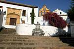 Calle Cuesta del Bailío, Nuestra Señora de La Paz y Esperanza, Cordoba, Spanien.