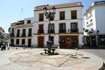 Platz Almagra, Cordoba, Spanien.