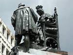 Statue von Ferdinand und Isabella, Granada, Spanien.