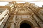 Fassade der Kathedrale der Menschwerdung, Granada, Spanien.