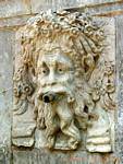 Fountain Mund, Granada, Spanien.