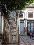 Trompe l'oeil, Granada, Spanien.