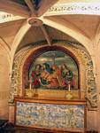 Polychrome Malerei in Relief, Cordoba Mezquita, Spanien.