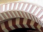 Doppelbögen der Zeitraum von Abderaraman ich, Cordoba Mezquita, Spanien.