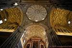 Decken und Kuppel, el crucero Catedralicio, Mezquita Cordoba, Spanien.