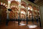 Im Inneren des maqsura, Mezquita Cordoba, Spanien.