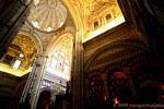 Kuppel des maqsura, Mezquita Cordoba, Spanien.