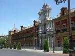 Palacio de San Telmo, av. Roma, Sevilla, Spanien.