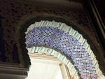 Mudejar Maßwerk, Alcazar von Sevilla, Spanien.