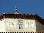 Muslim Außenverzierung, Alcazar von Sevilla, Spanien.