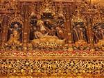 Kathedrale von Sevilla Altar Szene, Spanien.