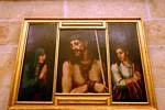 Tabelle Triptychon, Kathedrale von Sevilla, Spanien.