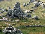 Der Steinbrunnen, Paraje Natural Torcal de Antequera, Spanien.