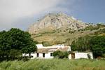Haus in den Ausläufern des El Torcal, Spanien.