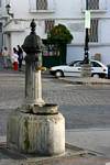 Kleine Trinkbrunnen, Vejer de la Frontera, Spanien.