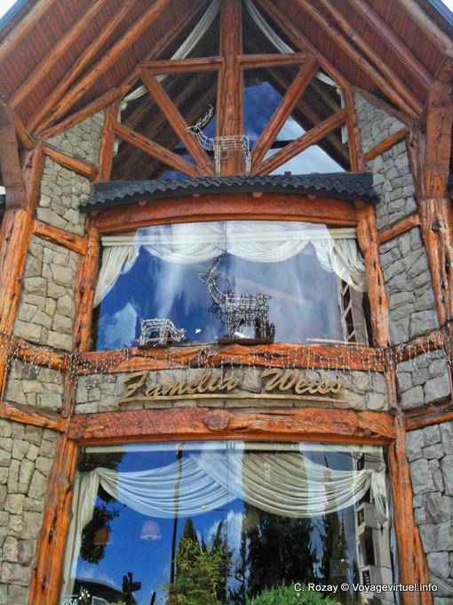 Das Restaurant Familia Weiss, Bariloche - Argentinien