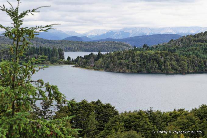 Panorama von der Circuito Chico, Bariloche - Argentinien