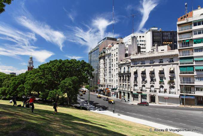 Avenida Florida, in der Nähe der Plaza San Martin, Buenos Aires - Argentinien