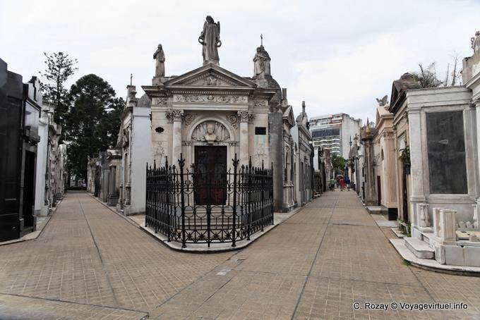 Mausoleum der Familie von General Julio Argentino Roca, Cementerio de la Recoleta - Argentinien