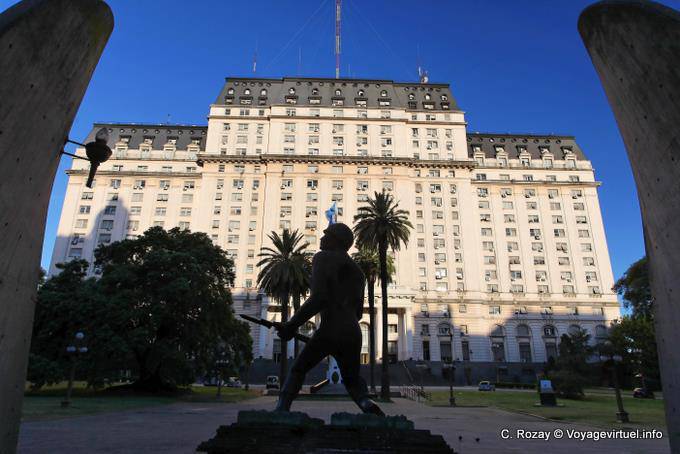 Edificio Libertador, der Plaza de las Armas, Buenos Aires - Argentinien