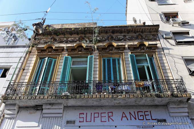 Balkon Super Angel, Hipolito Yrigoyen, Buenos Aires - Argentinien