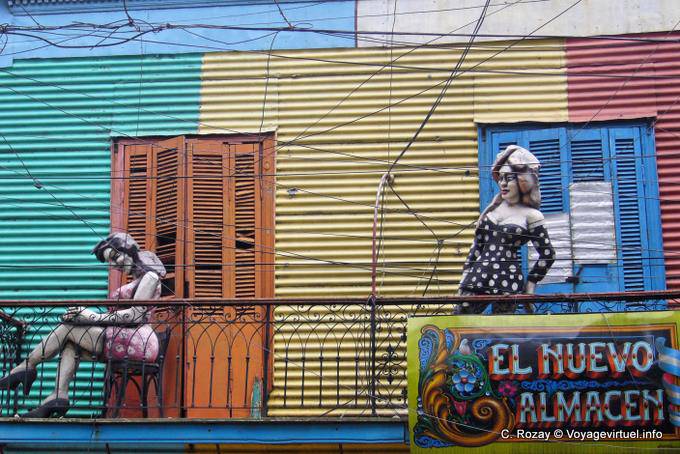 Almacen El Nuevo, La Boca, Araoz de Lamadrid, Buenos Aires - Argentinien