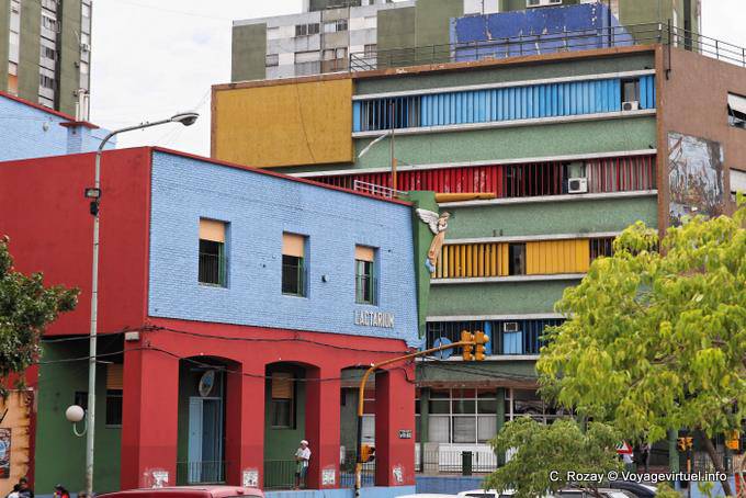 Lactarium bunte La Boca Av Don Pedro de Mendoza, Buenos Aires - Argentinien