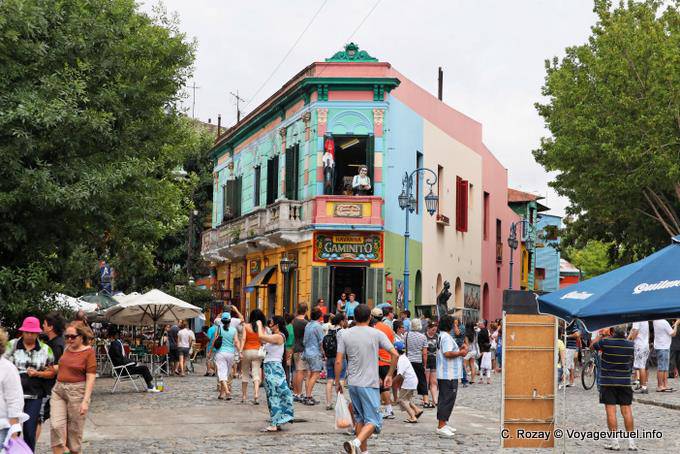 La Boca, Plazoleta Los Suspiros, Buenos Aires - Argentinien