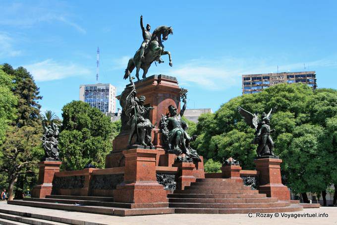 Monumento del Libertador, Jose de San Martin, Buenos Aires - Argentinien