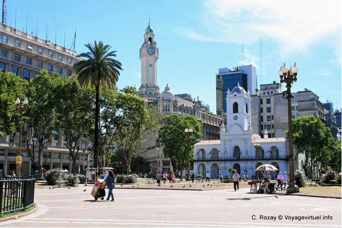 Cabildo Plaza de Mayo in Buenos Aires - Argentinien