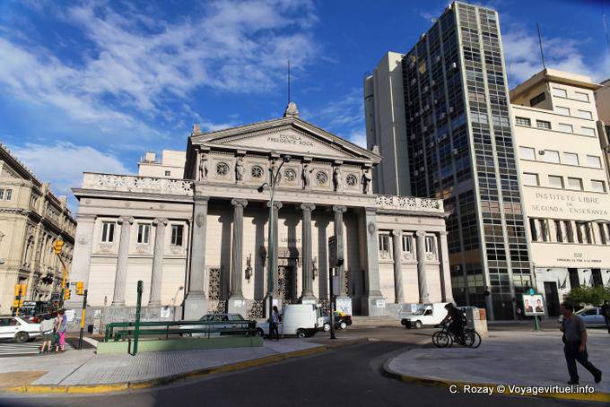 Plaza Lavalle, Escuela Presidente Roca, Buenos Aires - Argentinien