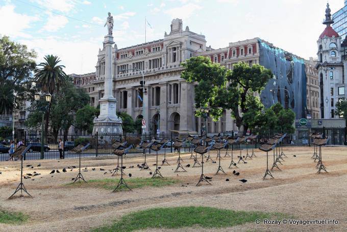 Plaza Lavalle, Palacio de Justicia, Buenos Aires - Argentinien