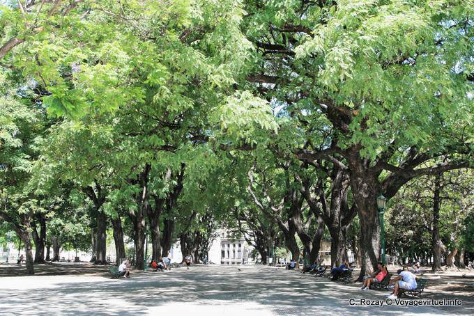 Plaza San Martin, Buenos Aires - Argentinien