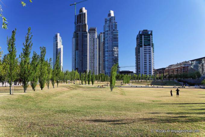 Parque Mujeres Argen Puerto Madero, Buenos Aires - Argentinien