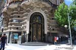 Avenida Florida, Tor Gebäude an der Ecke von Cordoba, Buenos Aires, Argentinien.