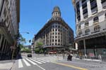 Florida-Gebäude für den Winkel, Avenida Roque Sáenz Peña, Buenos Aires, Argentinien.