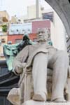 Statue des Denkmals von Salvador María del Carril, Cementerio de la Recoleta, Argentinien.