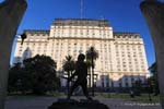 Edificio Libertador, der Plaza de las Armas, Buenos Aires, Argentinien.